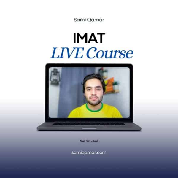 IMAT Live Course prepare IMAT exam in 1 month